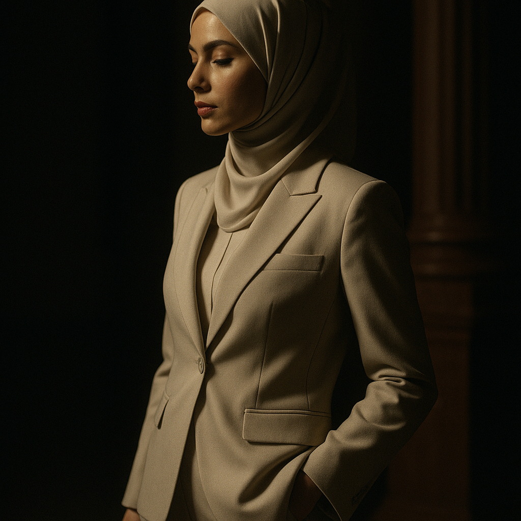 Aveline Kruvaze Kesim Premium Tunik – Ekru