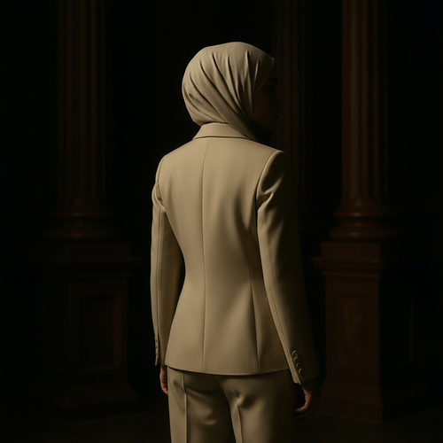 Aveline Kruvaze Kesim Premium Tunik – Ekru