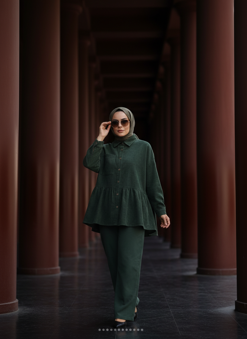 Alvera Zümrüt Tunik