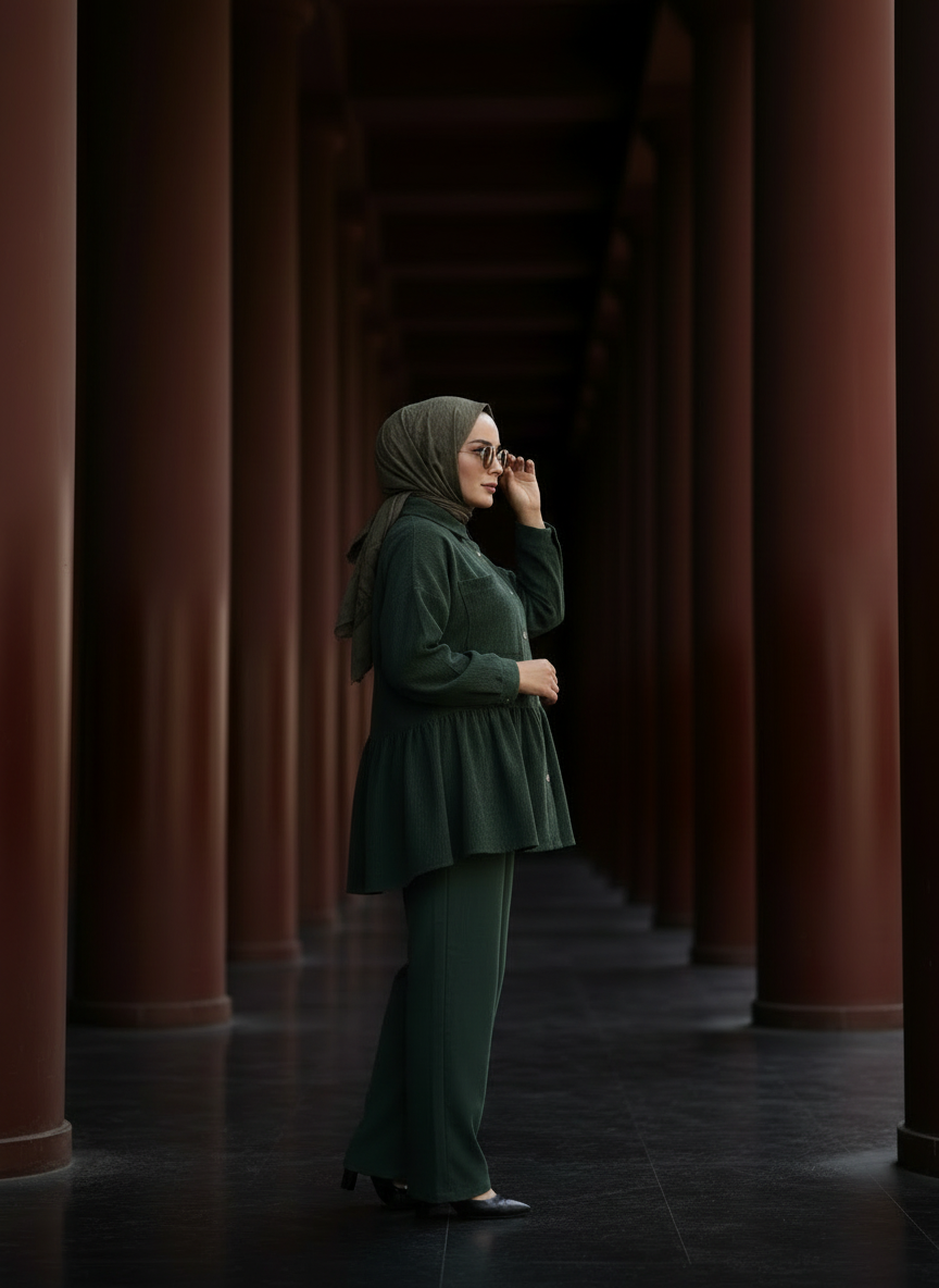 Alvera Zümrüt Tunik