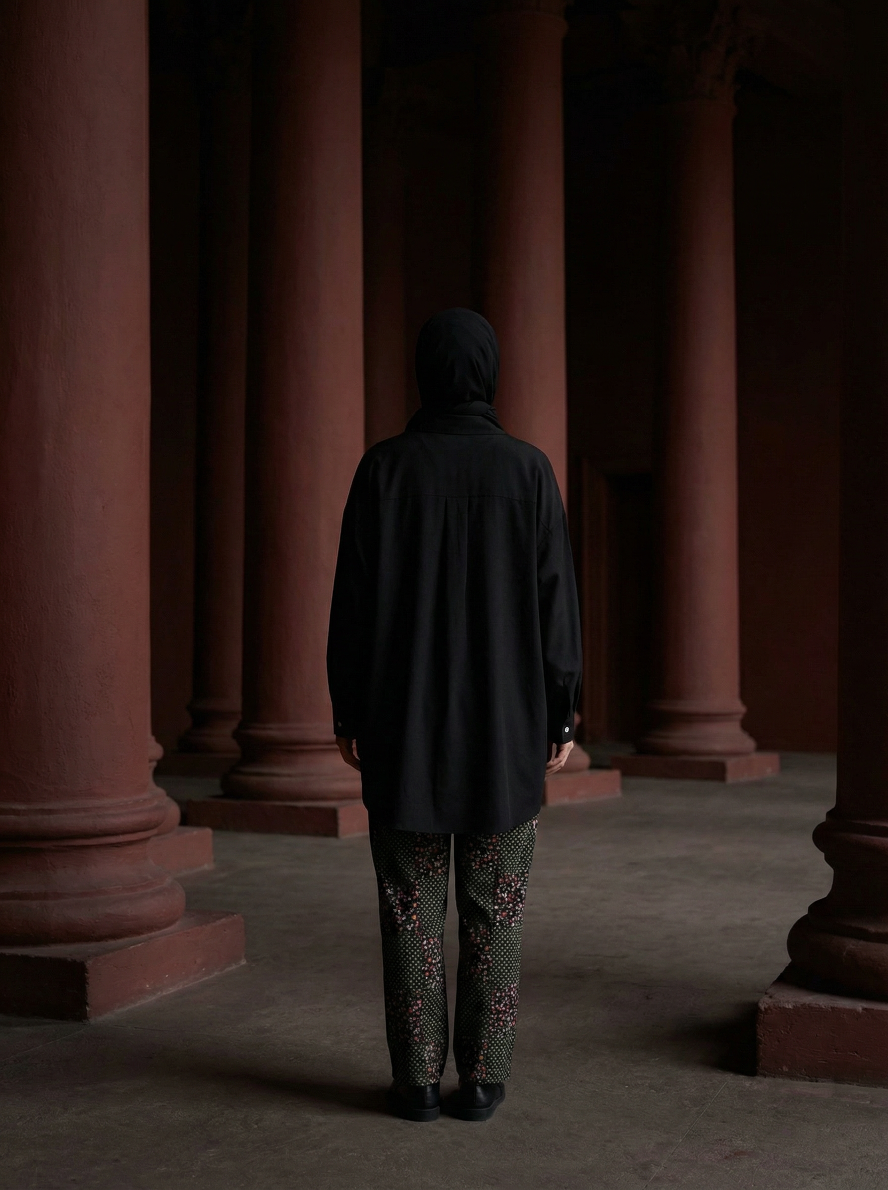 Meryesa Noir Oversize Gömlek
